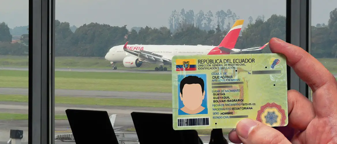 ecuatorianos viajar cédula vuelos internacionales documentos colombia peru chile argentina chile uruguay paraguay brasil